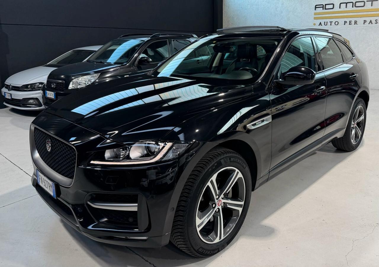 Jaguar F-Pace IVA ESPOSTA R-Sport Tetto Pelle Meridian