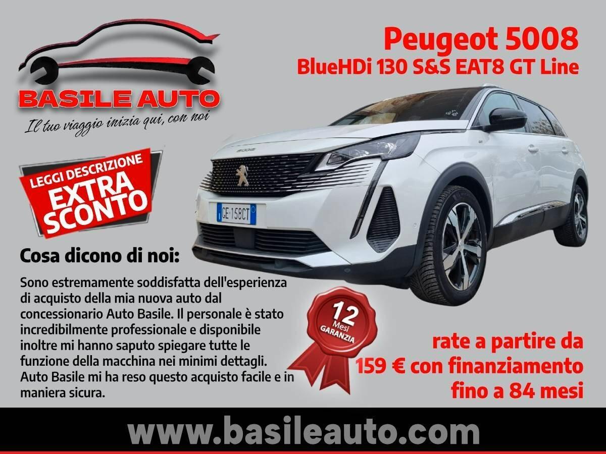 Peugeot 5008 BlueHDi 130 S&S EAT8 GT Line