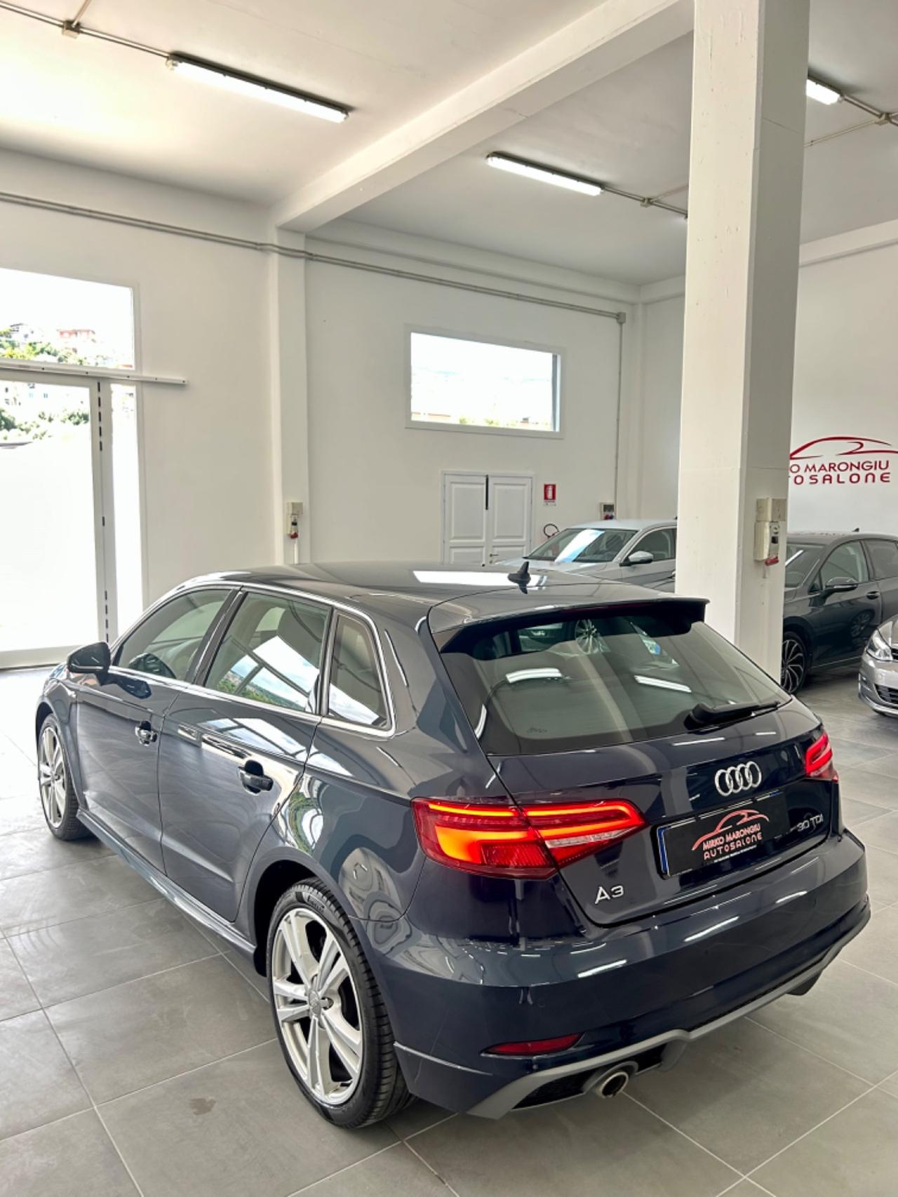 Audi A3 SPB TDI S tronic S-Line FINANZIABILE