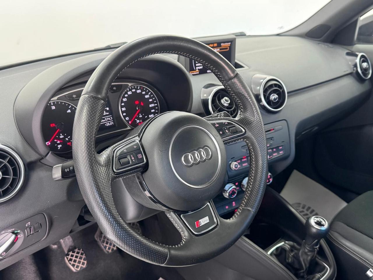 Audi A1 SPB 1.6 TDI-S LINE-EURO6-GARANTITA
