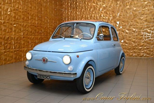 FIAT 500 F110 CABRIO TOTALMENTE RESTAURATA TARGHE ORIGINALI