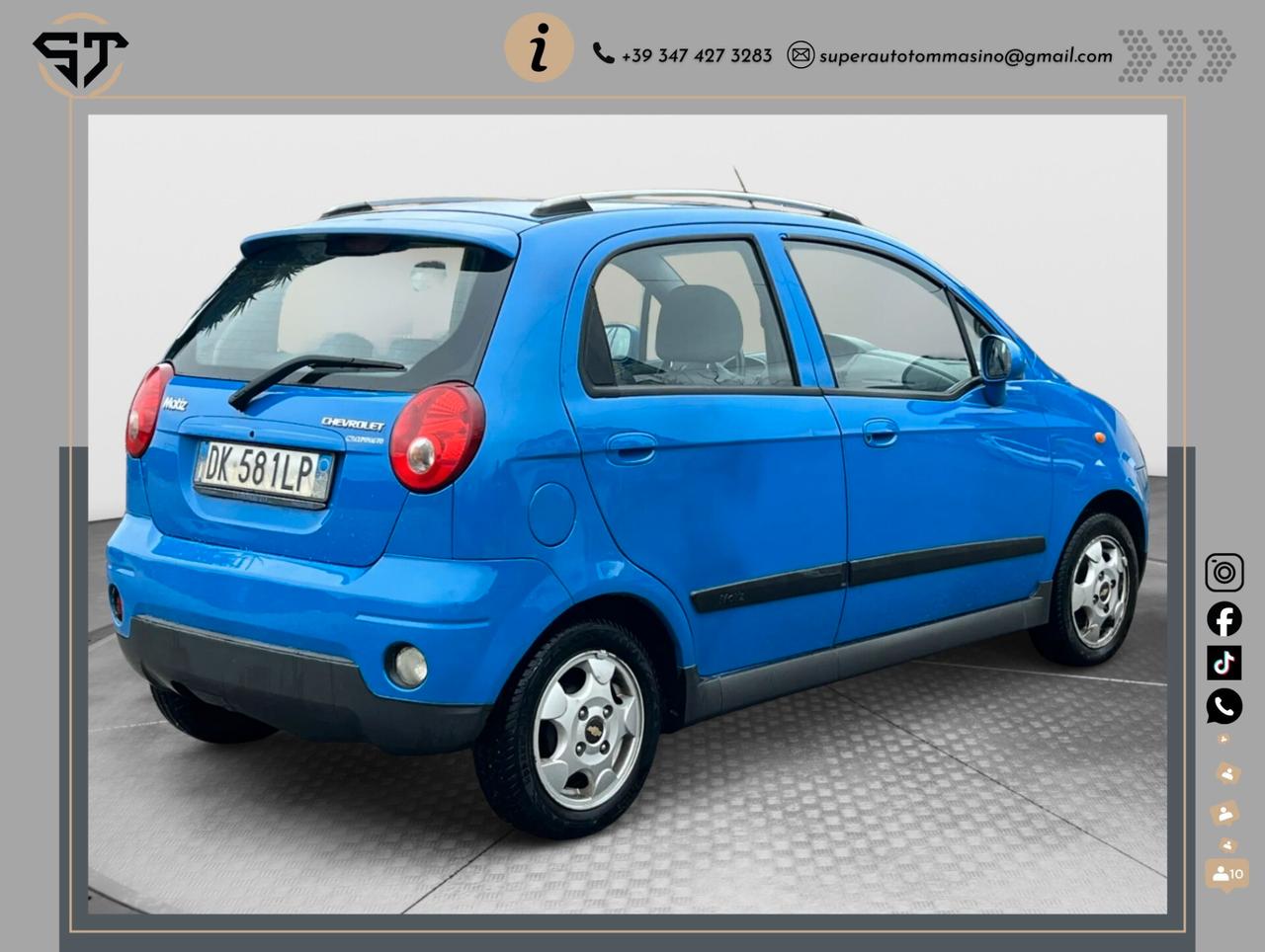 Chevrolet Matiz 800 SE Planet GPL Eco Logic