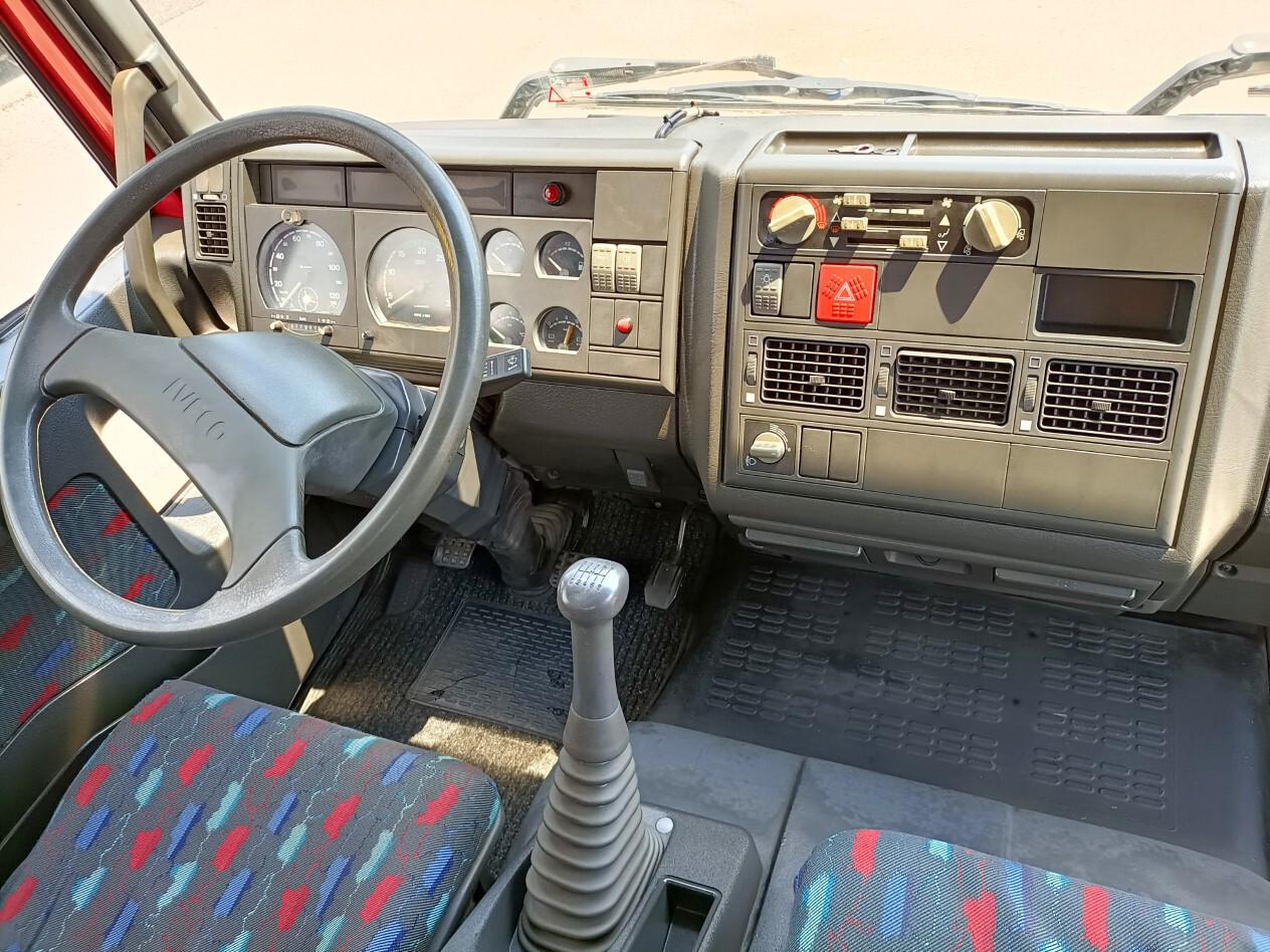IVECO EUROCARGO 150E23 ribaltabile posteriore, gru/caricatore,rotore e polipo