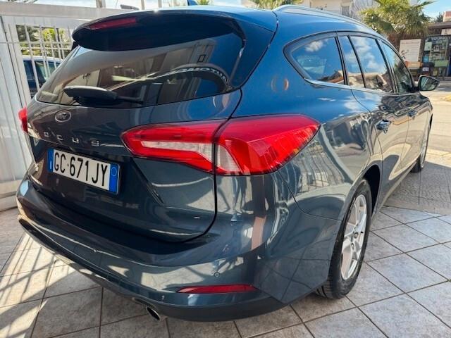 Ford Focus 1.5 EcoBlue 120 CV SW Business Cplay-Cam-Led-Navi