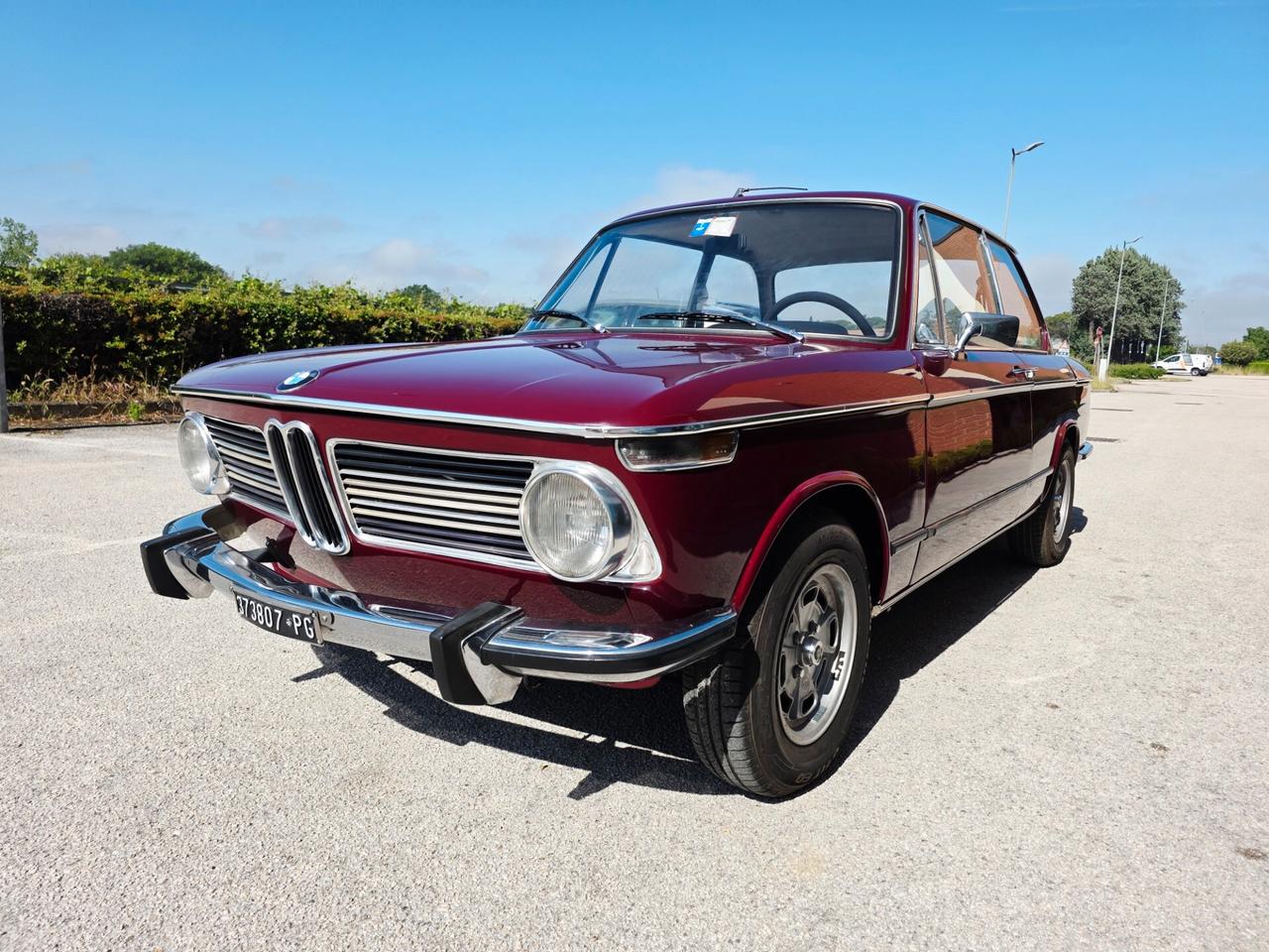 Bmw 2002 Tii Unicoproprietario Targhe originali targa Oro Asi