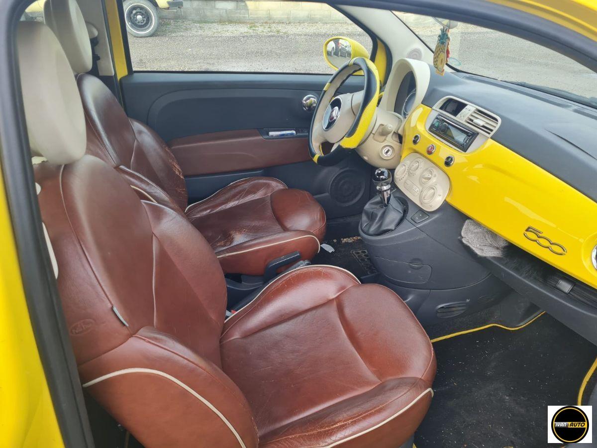 FIAT 500 1.3 MJT-Neopatentati-Pelle