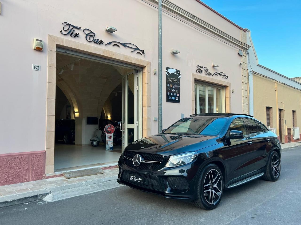 MERCEDES-BENZ GLE 350D COUPE' 4MATIC 3.0 258CV TETTO PELLE NAVI ANNO 2018