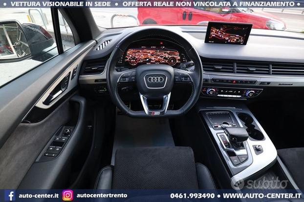 Audi Q7 50 TDI quattro S-LINE SLINE 7POSTI GANCIO