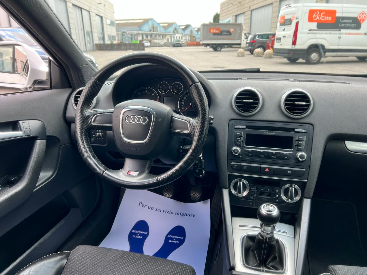 Audi A3 SPB 1.6 TDI 105 CV S-LINE Doppio