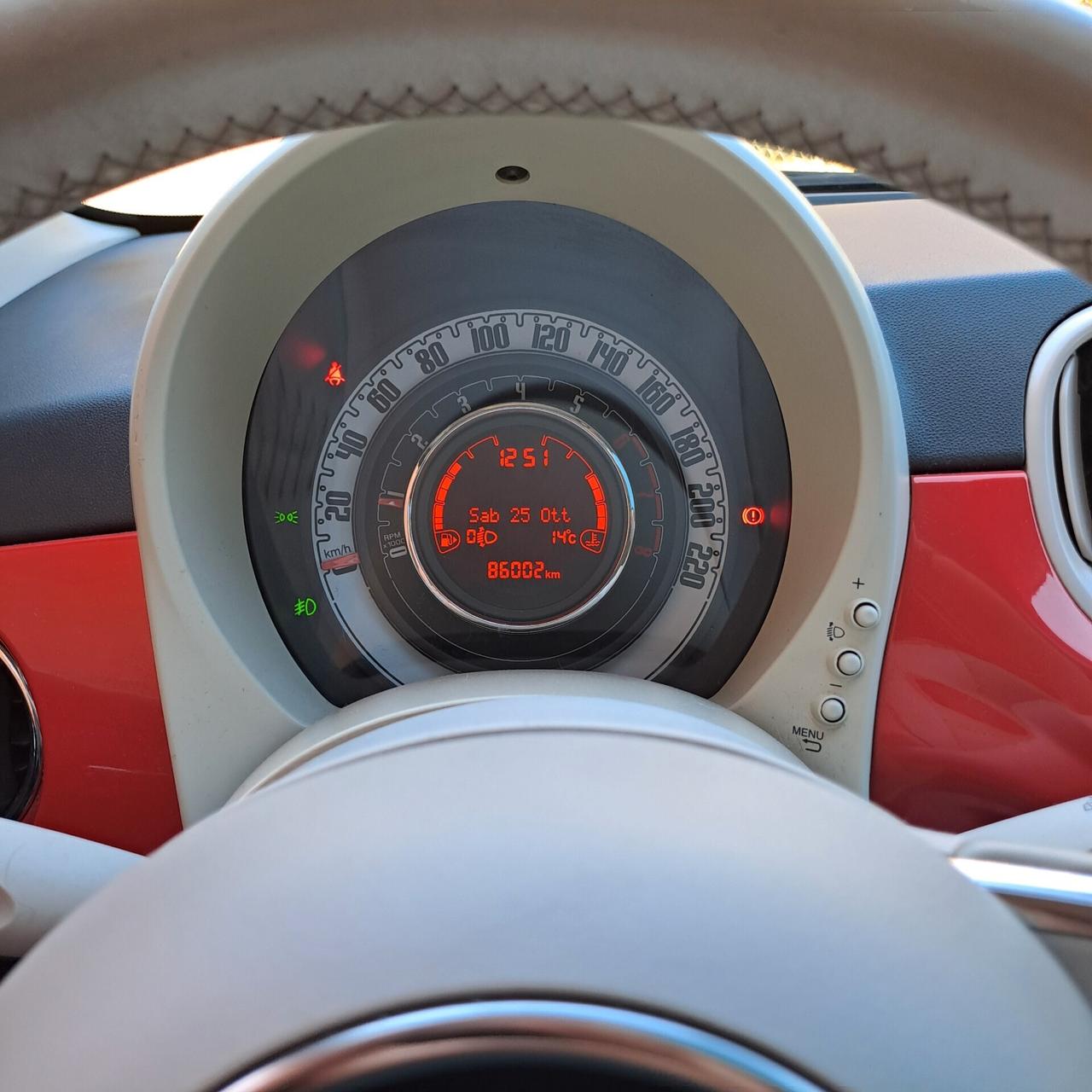 Fiat 500 CORALLO - TETTO PANORAMICO