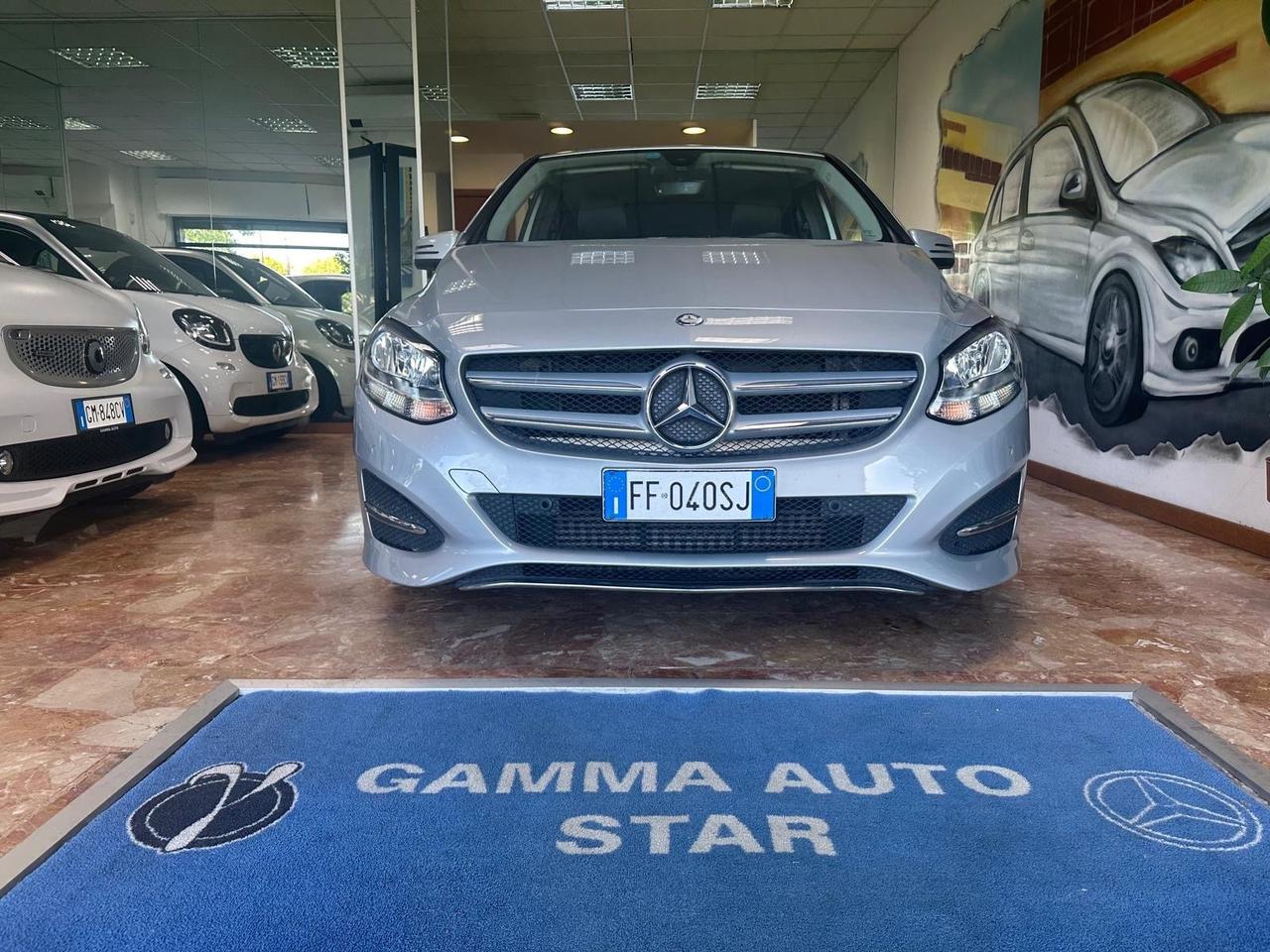 MERCEDES BENZ B 200 d AUTOMATICA SPORT NAVI TELECAMERA TUTTI I TAGLIANDI MB UNIPRO