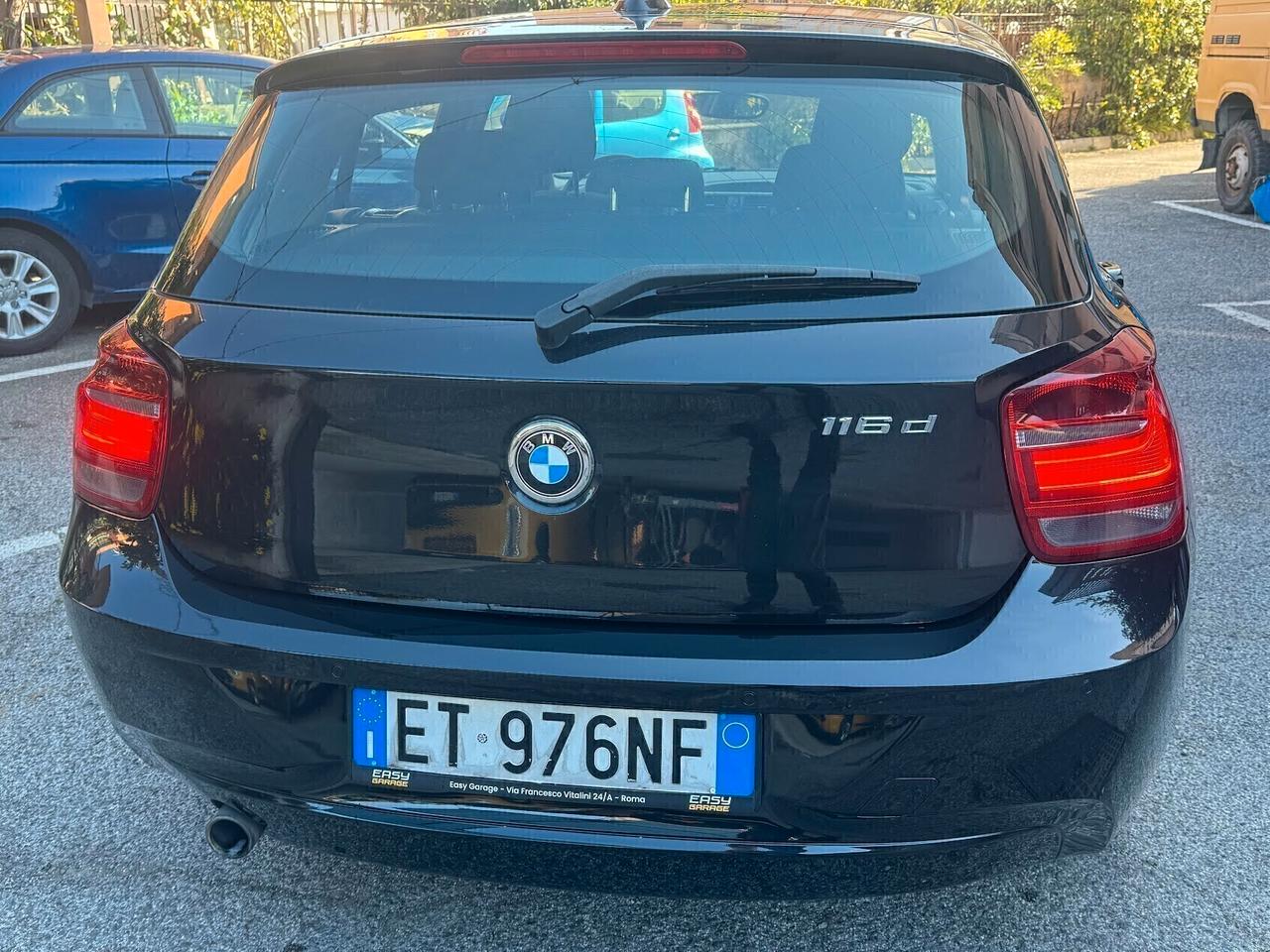 Bmw 116d Unique tagliandi ufficiali