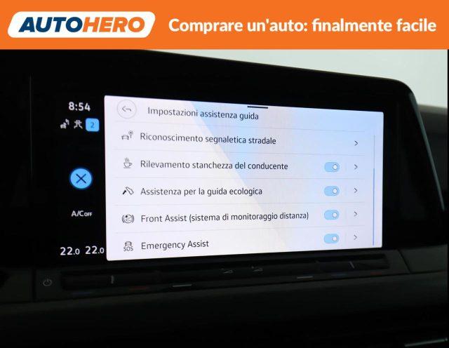 VOLKSWAGEN Golf 1.5 eTSI 150 CV EVO ACT DSG Style