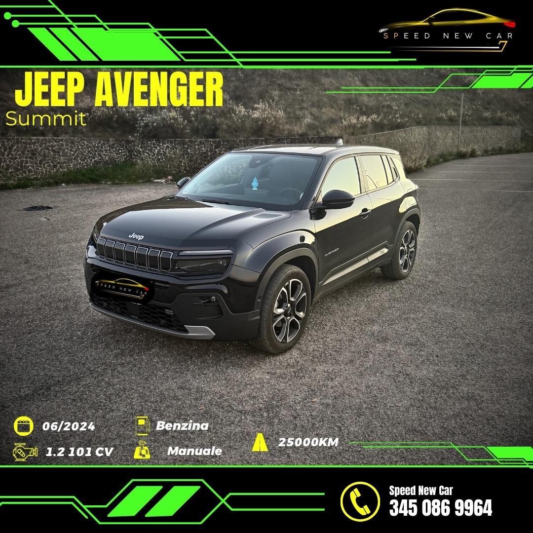 Jeep Avenger 1.2 Turbo 100 CV Summit