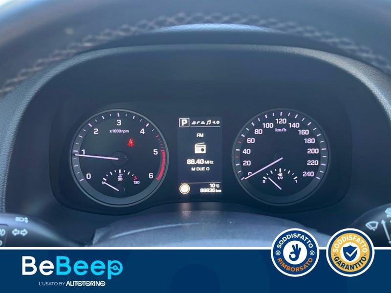 Hyundai Tucson 1.7 CRDI SOUND 2WD 141CV DCT