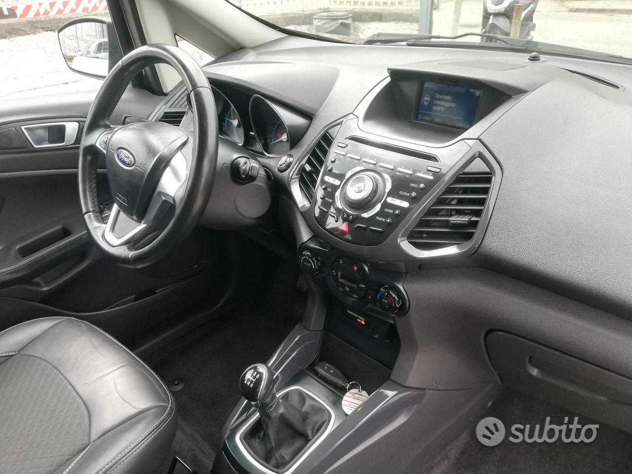 Ford ecosport 1.5 tdci 95cv euro6b led navi full
