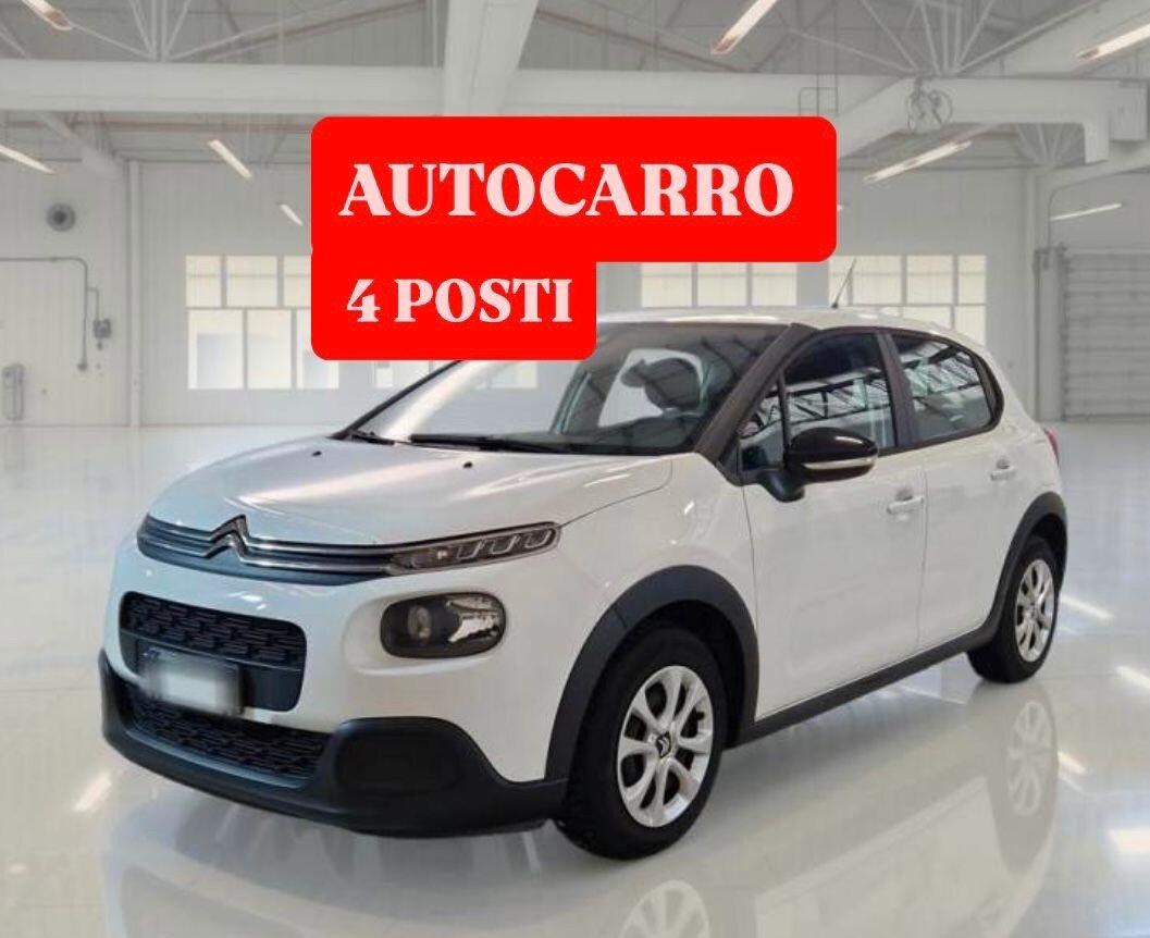 CITROEN C3 1.5Hdi 100cv AUTOCARRO 4 POSTI