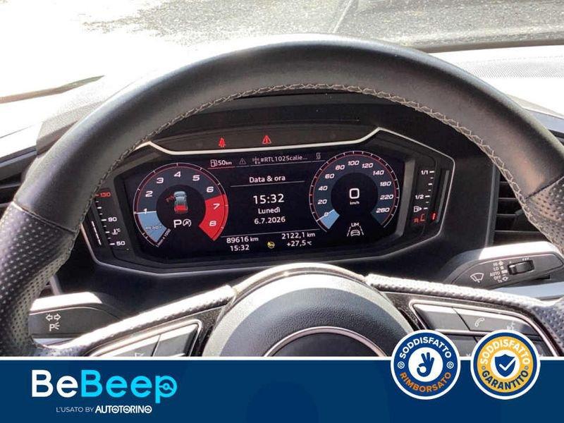 Audi A1 SPORTBACK 30 1.0 TFSI S LINE EDITION 110CV S-TR