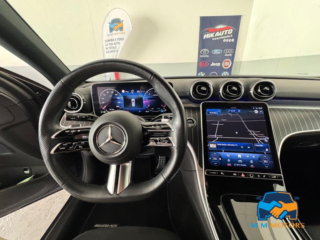 Mercedes C 200 d Mild hybrid AMG Line Advanced 9G-Tronic Station Wagon UNICOPRO TAGLIANDI UFFICIALI