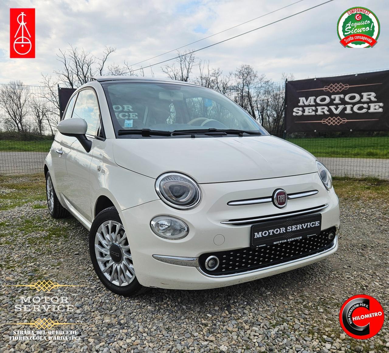 Fiat 500 1.2 Lounge 54000KM PREZZO FINALE REALE