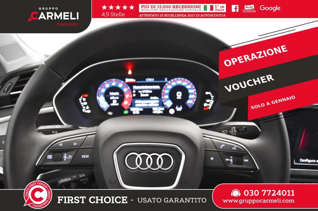 Audi Q3 Sportback Spb 35 Bz Cerchi 17,Acc,Led,Keyless,Aziendale