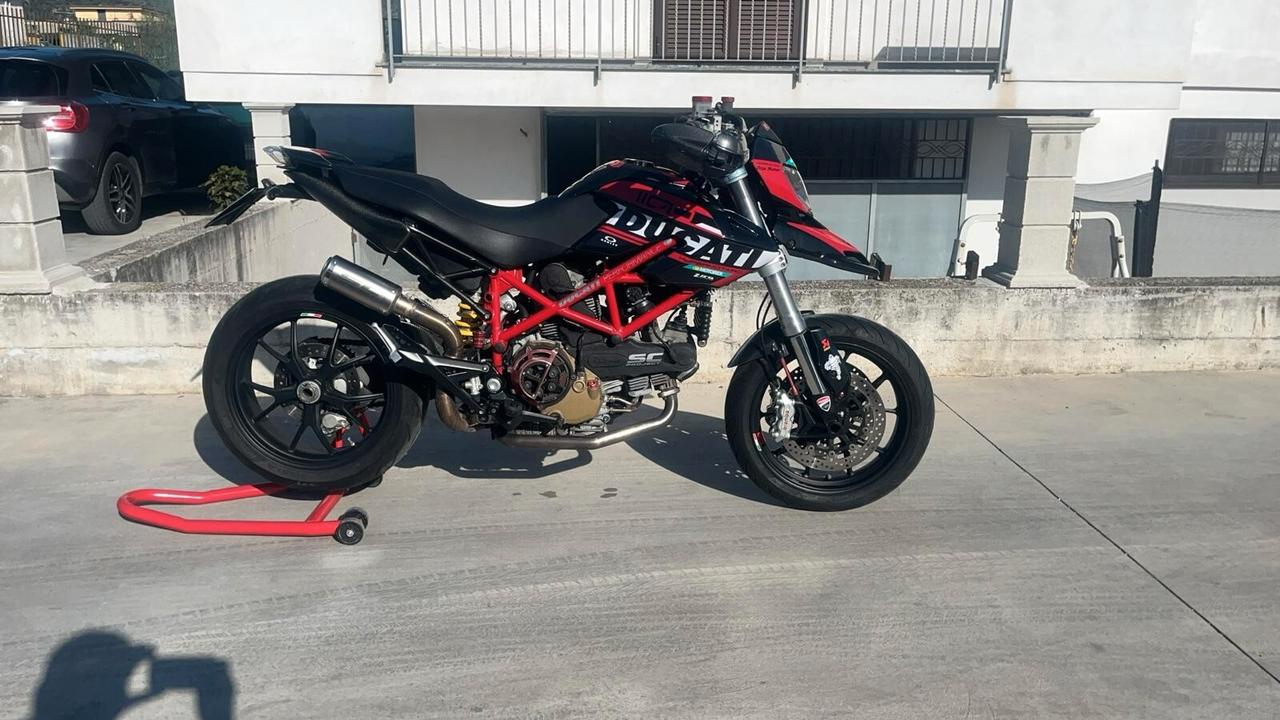 Ducati Hypermotard 1100 49.000km Scarico SC Carbon KIt