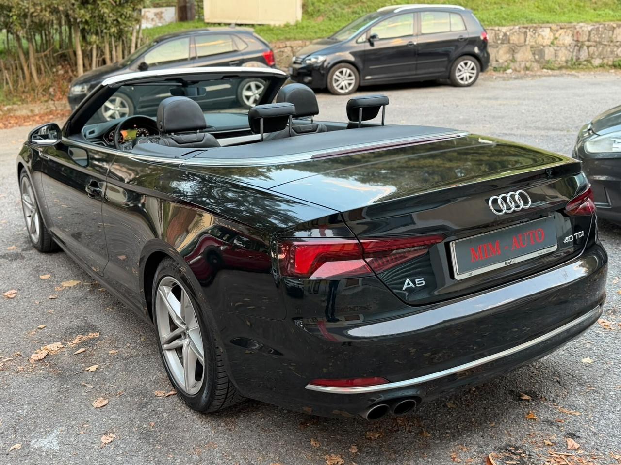 Audi A5 Cabrio 40 TDI S tronic S-LINE 190CV GARANZIA 1 ANNO