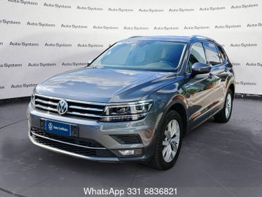Volkswagen Tiguan Allspace Tiguan Allspace 2.0 TDI 190 CV SCR DSG 4MOTION Advanced BMT