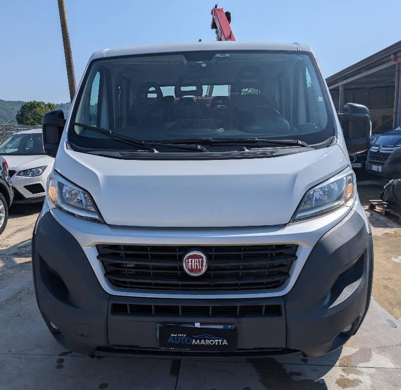 FIAT Ducato Maxi 35 LH1 2.3 mjt 130cv DOPPIA CABINA GRU FASSI