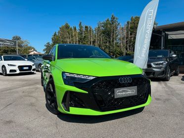 Audi A3 RS 3 SPB TFSI quattro S tronic/CARBOCERA/PACK CARBO/TETTO/UNICA!!!FULL