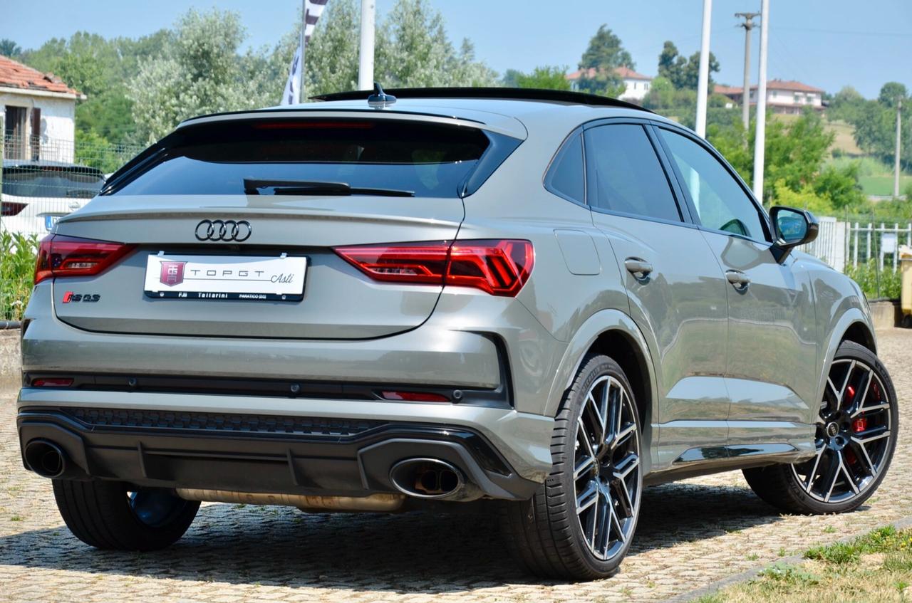 AUDI RSQ3 SPORTBACK 2.5 EDITION 10 YEARS QUATTRO 400cv S-TRONIC, BOLLO E SUPER 4/27, SERVICE AUDI, CARBOCERAMICA, TETTO, SEDILI CARBONIO, MATRIX, HI-FI SONOS, PERMUTE