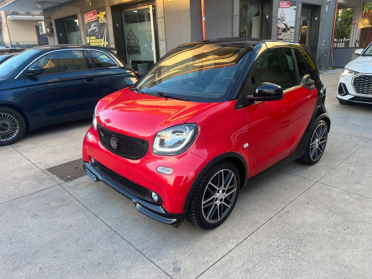 Smart ForTwo 90 0.9 Turbo twinamic cabrio Passion * ALL BRABUS*