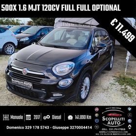 Fiat 500X 1.6 MultiJet 120 CV Lounge full optional