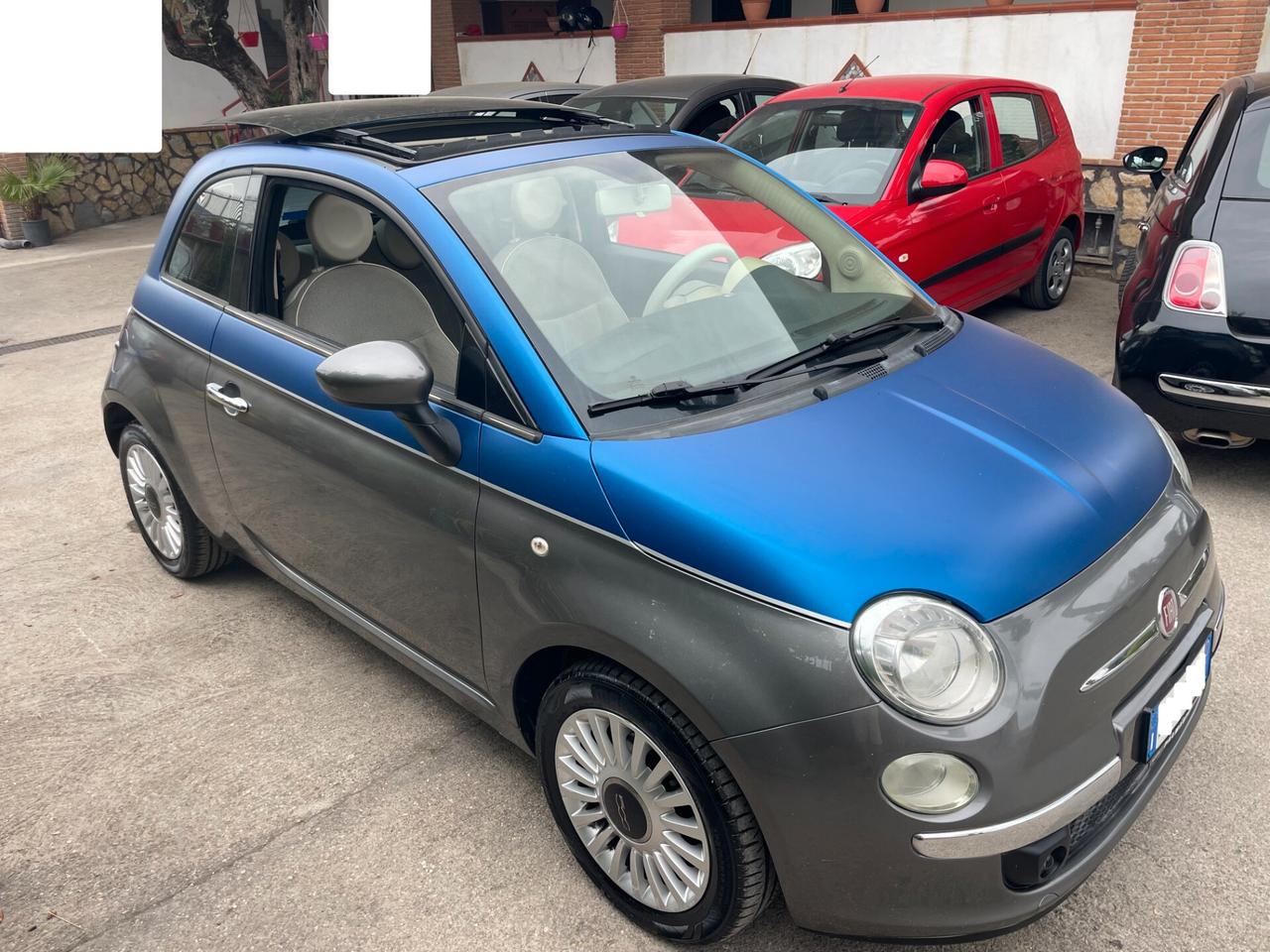 Fiat 500 1.2 GPL Lounge TETTO APRIBILE FULL DISTRIBUZIONE NEOPATENTATI