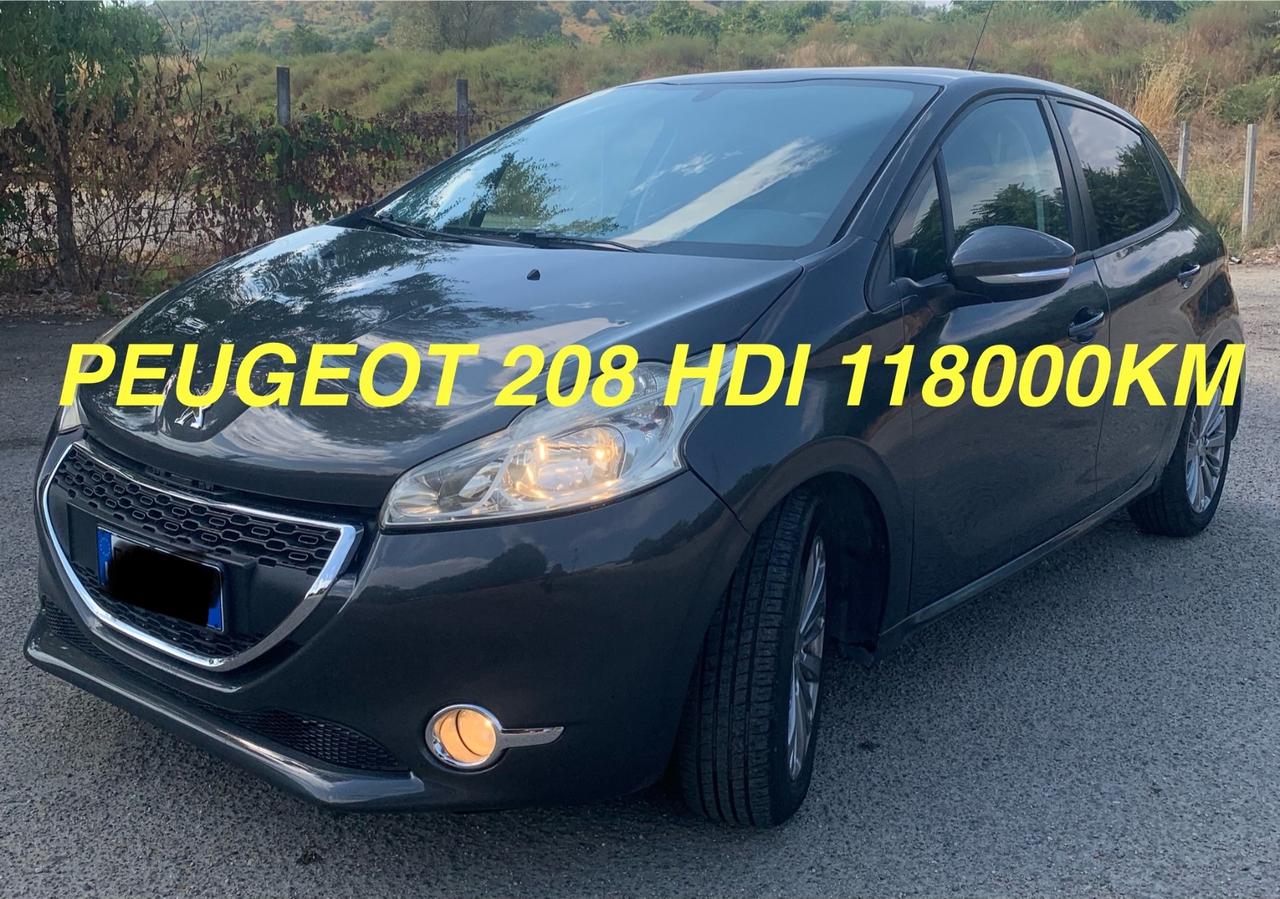 Peugeot 208 BlueHDi 75 5 porte Allure 118000KM