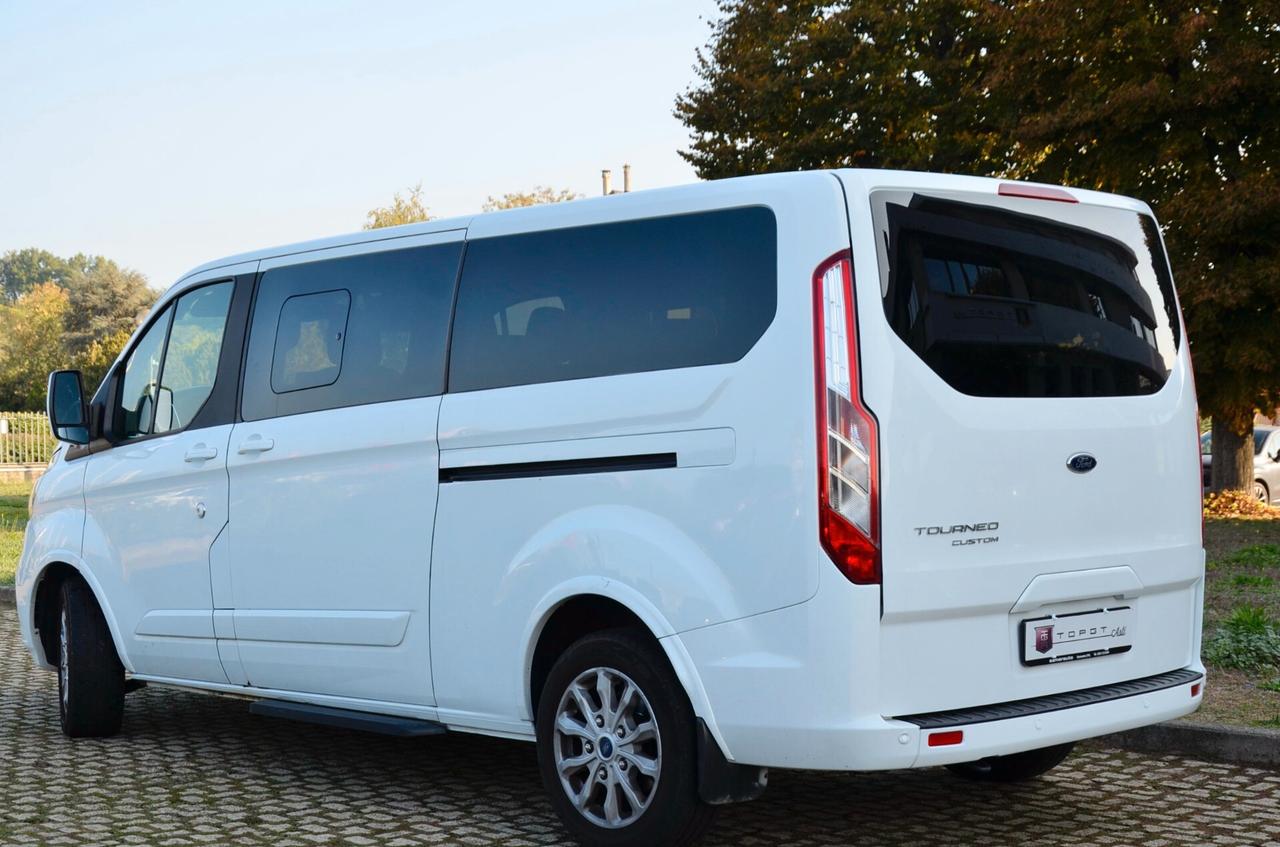 FORD TOURNEO CUSTOM 2.0 TDI 130cv 9 POSTI, VETTURA PRIVATA NO IVA, EURO 6D, PERMUTE