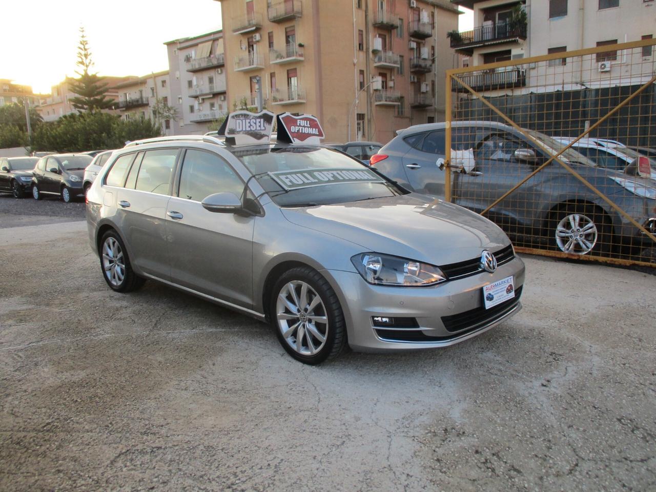 Volkswagen Golf S.W. 1.6 TDI 105 CV MOLTO BELLA