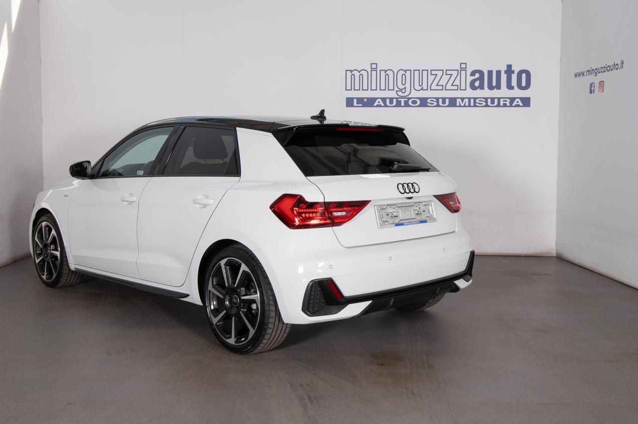 Audi A1 Sportback 30 Tfsi S-line S-tronic Identity Black