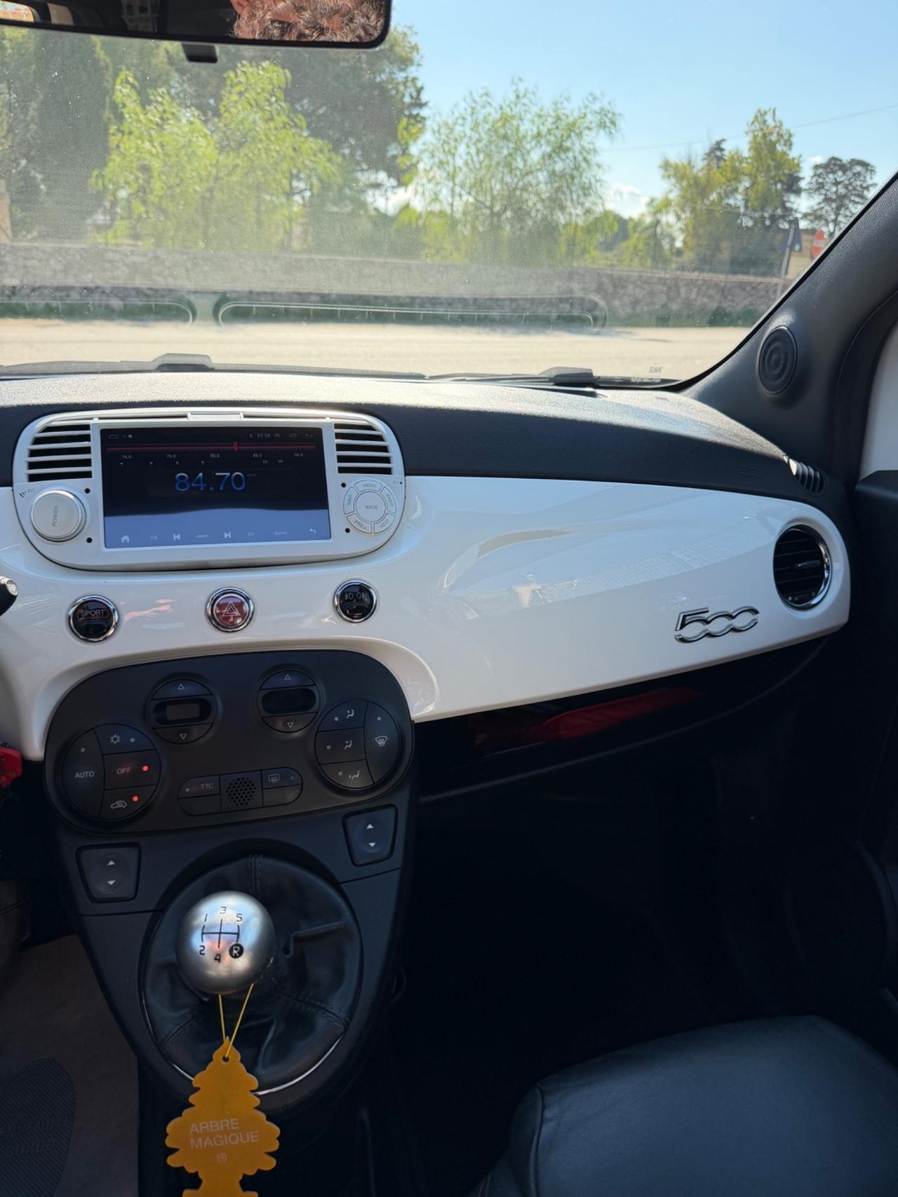 Abarth 500 1.4 Turbo T-Jet 135 cv-2012/TETTO/PELLE