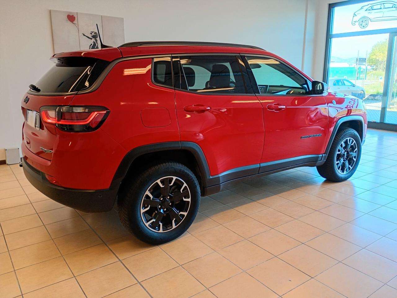 Jeep Compass 1.3 Turbo T4 240 CV PHEV AT6 4xe Trailhawk TETTO APRIBILE