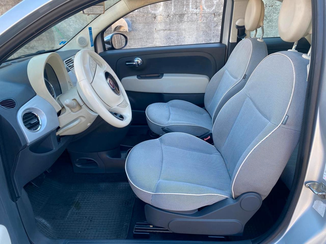 Fiat 500 1.2 benz Lounge 69cv full tetto aprib .2009