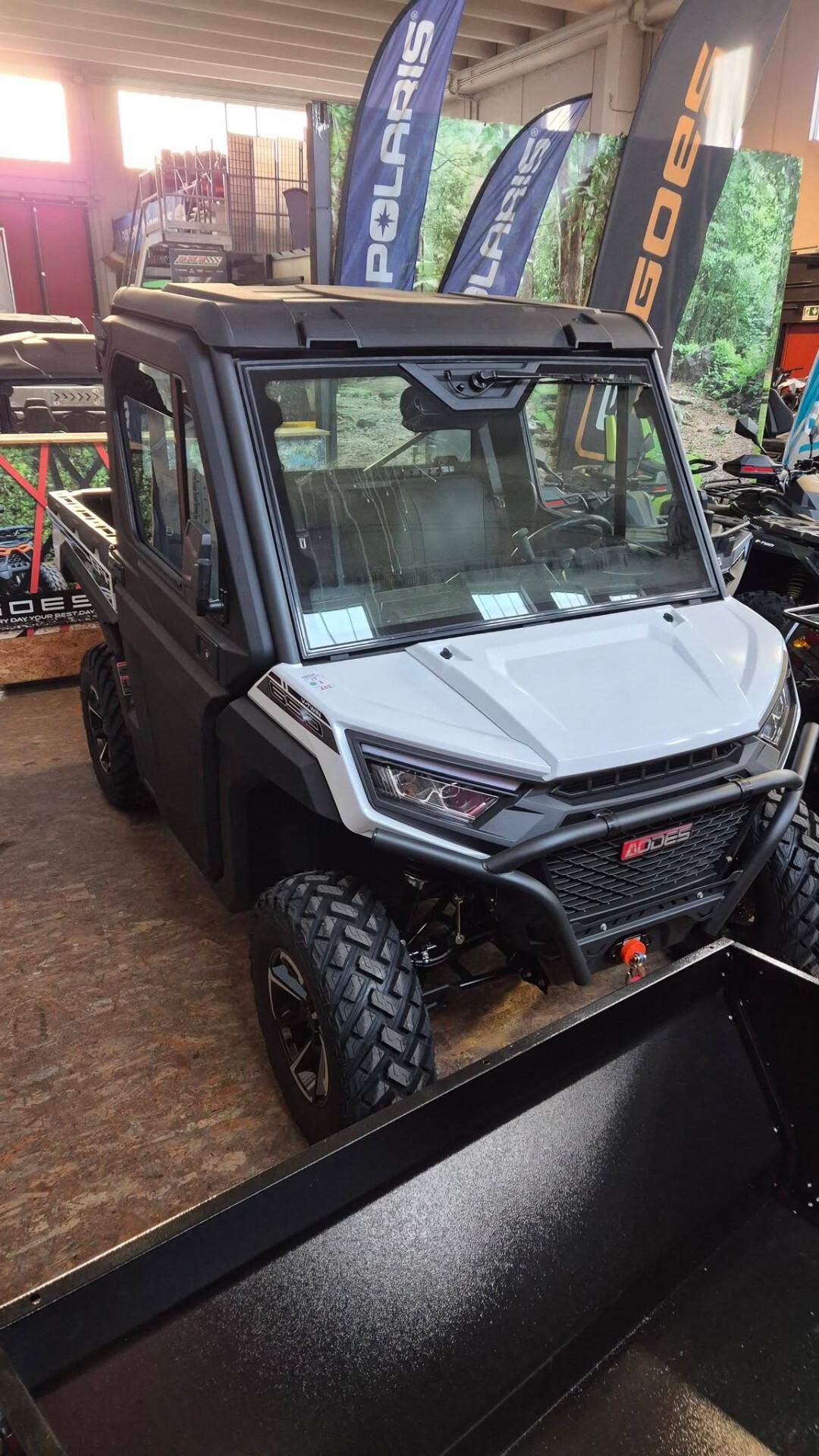 QUADRICICLO UTV - Aodes Workcross 650 Utv - Novità 4x4 - Agricolo con Targa Gialla