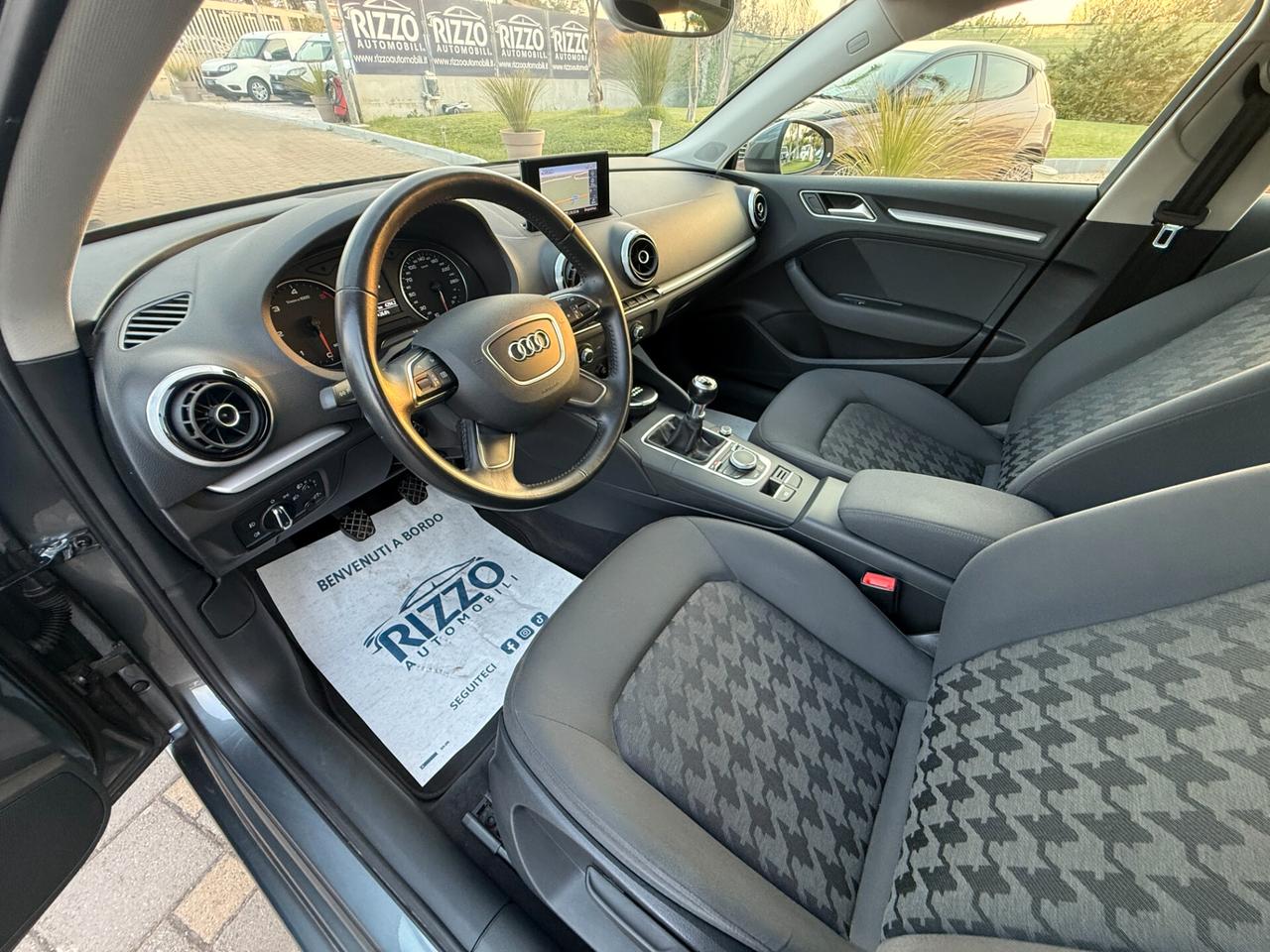 AUDI A3 SPB 1.6 TDI 30TDI 116CV NAVI