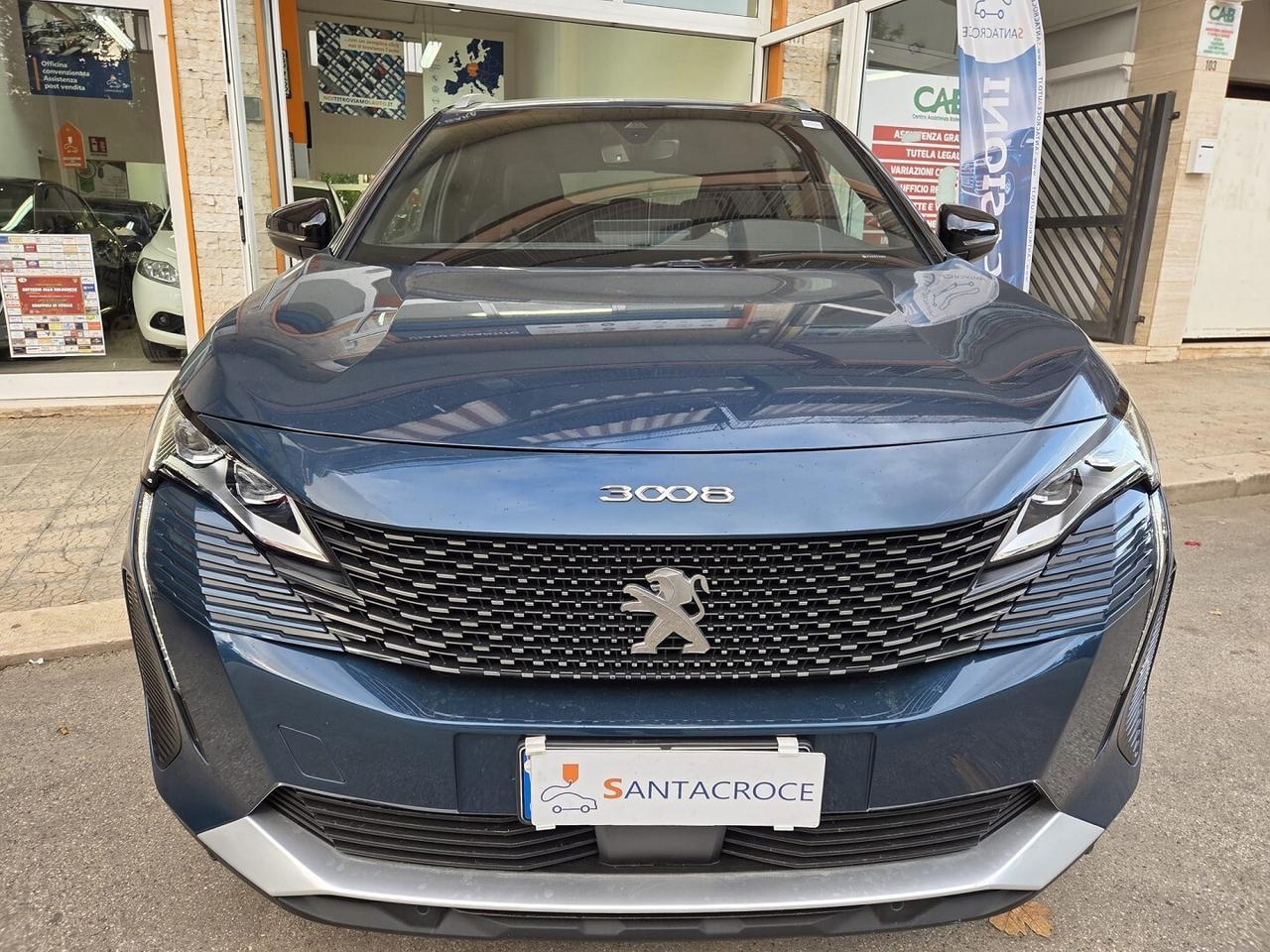 Peugeot 3008 1.5 BlueHDi 130cv EAT8 GT Km 18.000