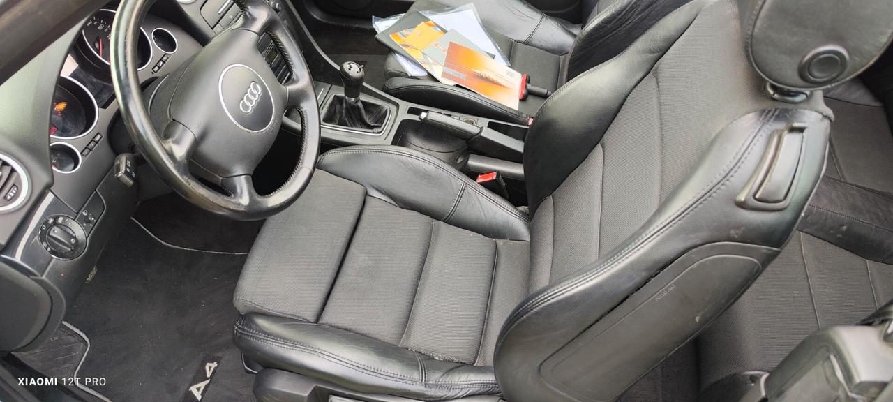 Audi A4 CABRIO 2500V6 TDI MANUALE 6m ASI