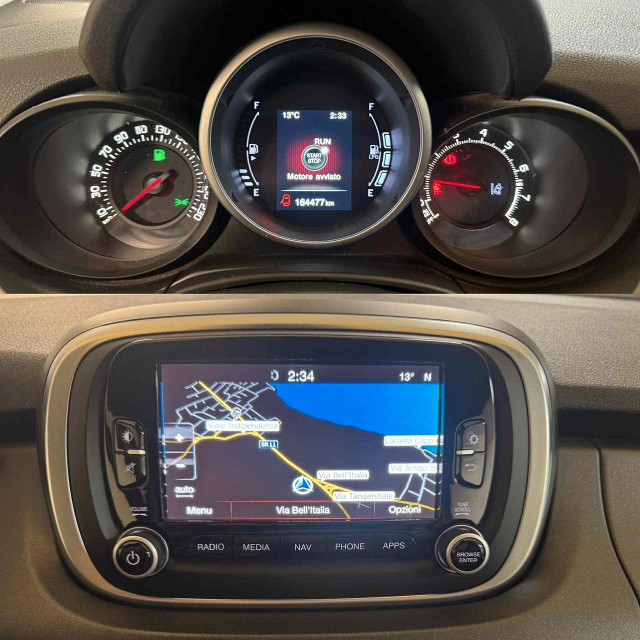 Fiat 500X 1.4 T-Jet 120 CV GPL Cross Plus