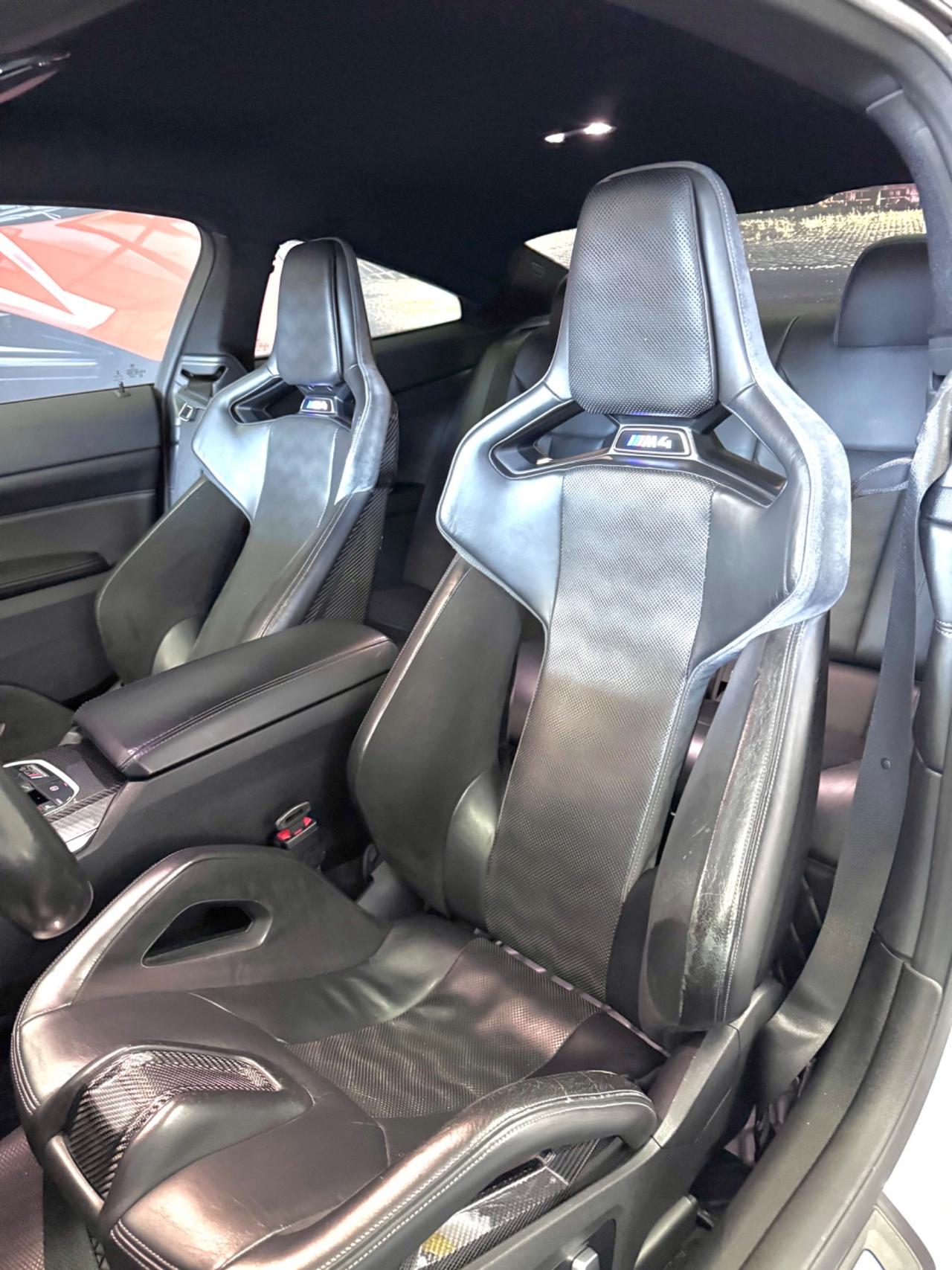 Bmw M4 COMPETITION 510CV CARBONCERAMICI + SEDILI CARBON + SCARICO OK PERMUTE CERTIFICATA