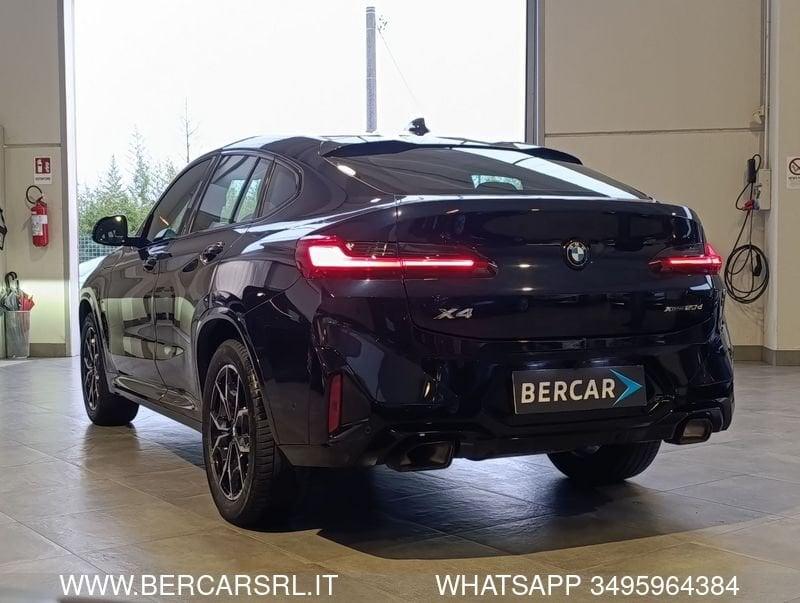 BMW X4 X4 xDrive20d 48V Msport*TETTO*HEAD UP DISPLAY*TELECAMERA*BMW LIVE COCKPIT*