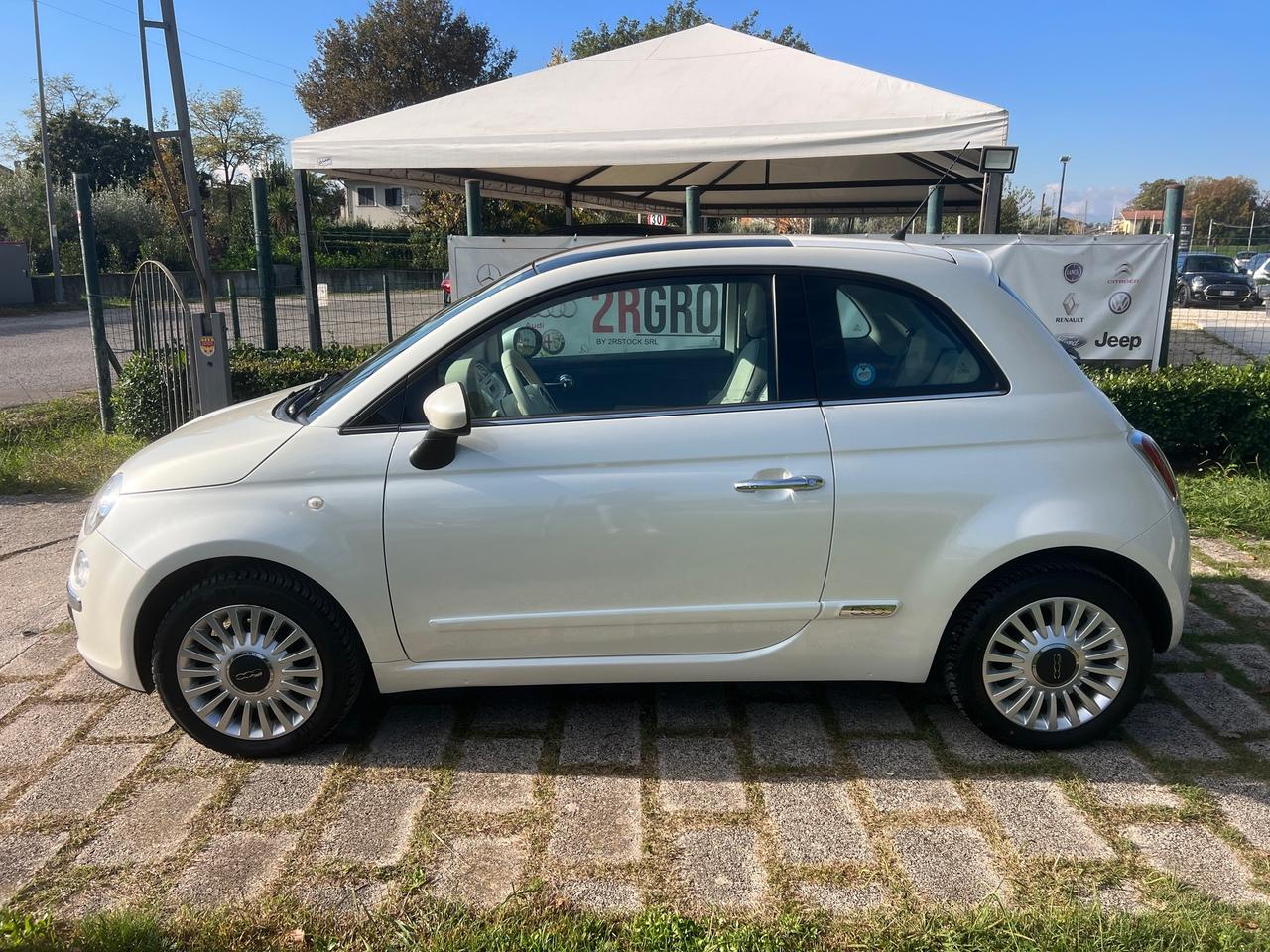Fiat 500 1.2 69CV Lounge-2010"BIANCO PERLA"