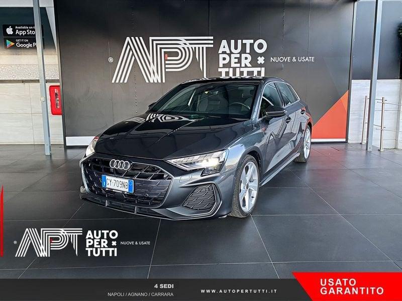 Audi A3 A3 Sportback 1.5 tfsi mhev S line edition 150cv s-